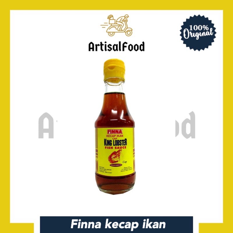 

FINNA KING LOBSTER 200ML saus saos kecap ikan