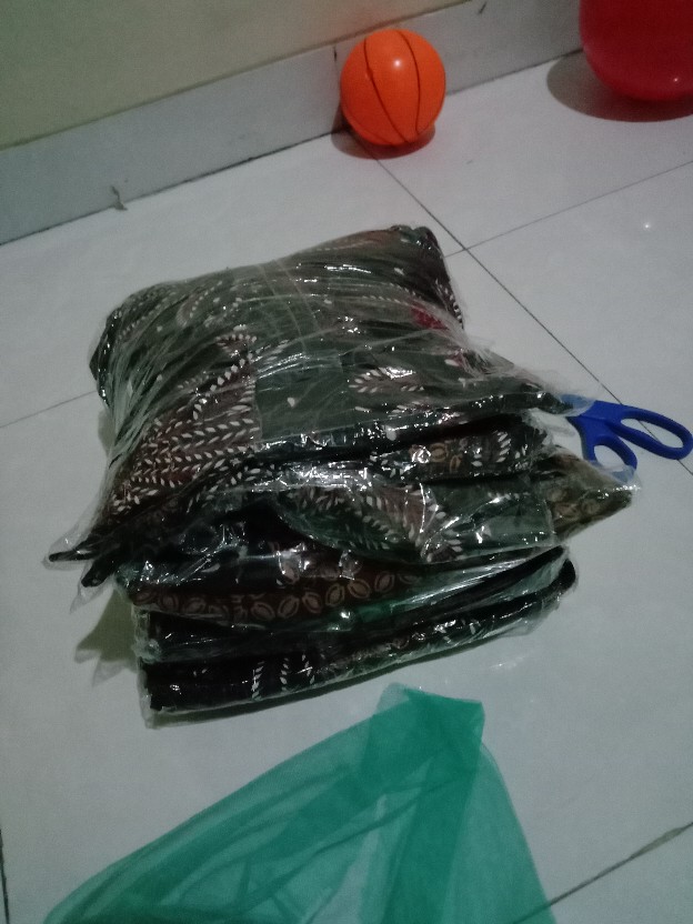 Batik Couple Keluarga - Batik Sarimbit Gamis Familly Set