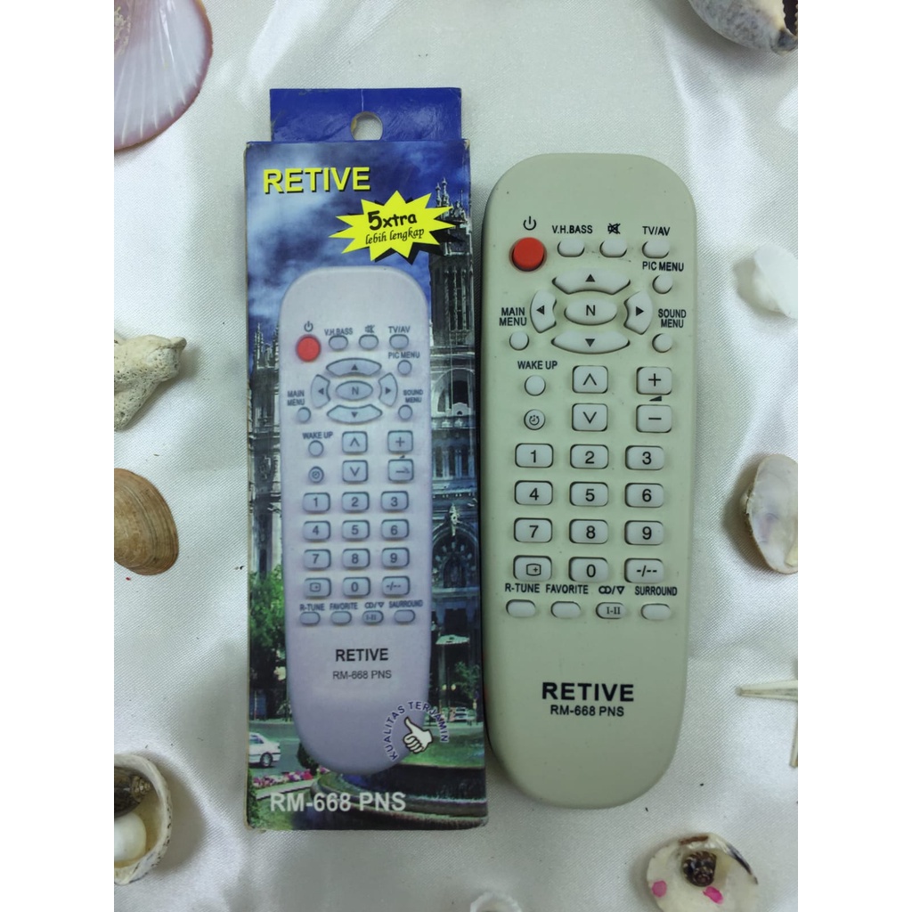 Remot / Remote TV Panasonik Tabung MULTI CHUNGHE tanpa setting series