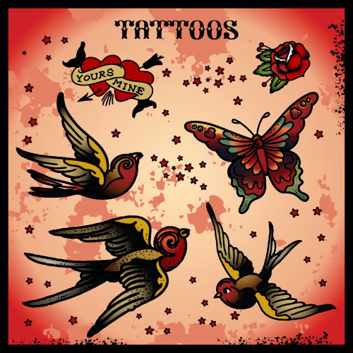 25 Tattoo Collection - Vector Designs