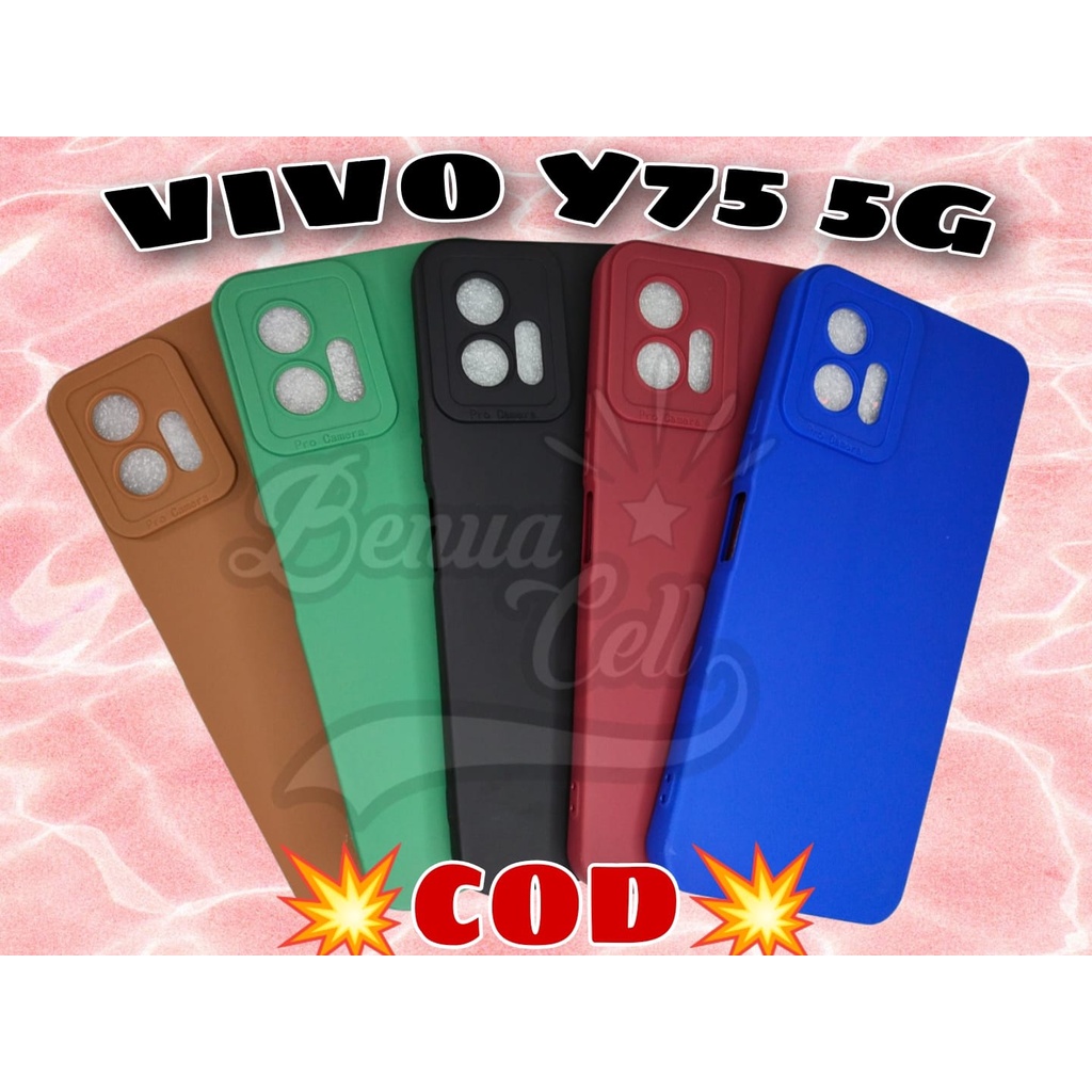 VIVO Y76 5G, VIVO Y55 LAMA - SOFTCASE PRO KAMERA PC VIVO Y55 // Y76 5G - BC