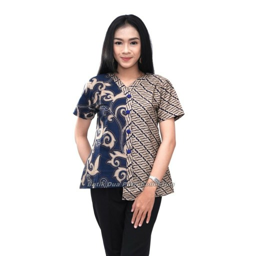 Atasan Batik Dolby Dolbi Dobby Doby Tenun Sutra Tulis Halus Katun Atbm Baron ,sarombit Atasan