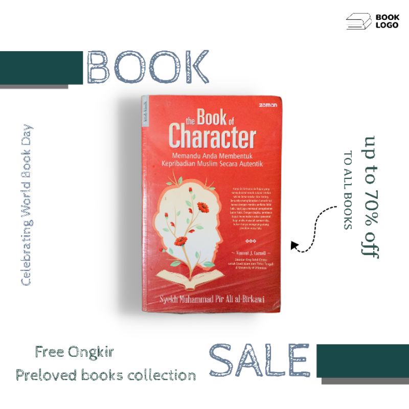 The Book of Character by Syekh Muhammad Pir Ali - buku asli/original - Motivasi pengembangan diri