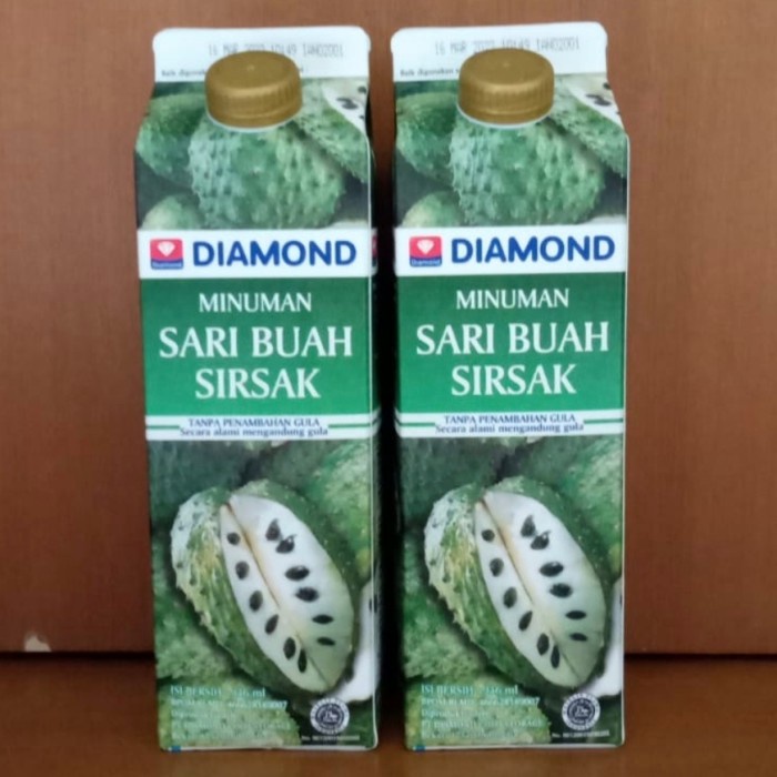 

JUICE SOURSOP DIAMOND 946ml / JUS SIRSAK
