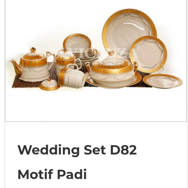 Wedding Dinner Set Vicenza D82