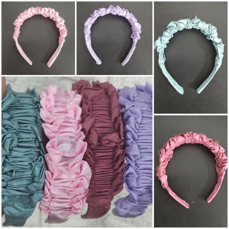 BANDO RUFFLES NAGITA SLAVINA / BANDANA KERUT SCRUNCHIE KOREA