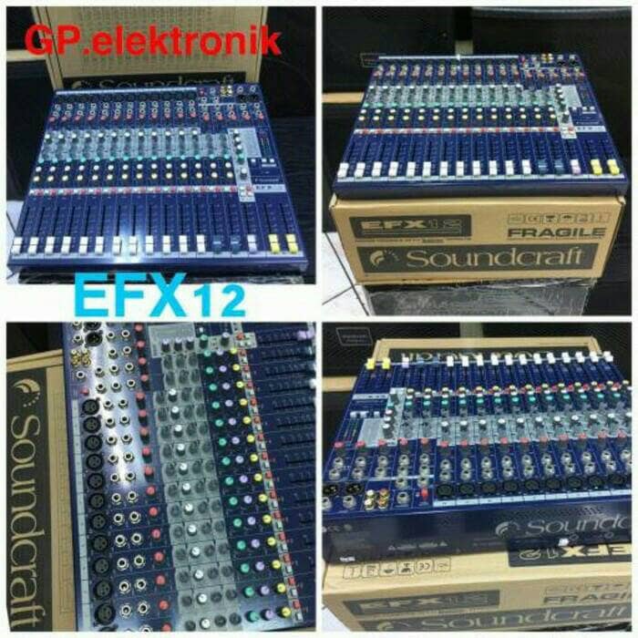 Super Sale Audio Mixer EFX12 EFX 12 Soundcraft