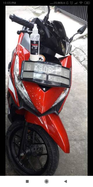 pengkilap body mobil/motor insta sparkling plus kain micro fiber