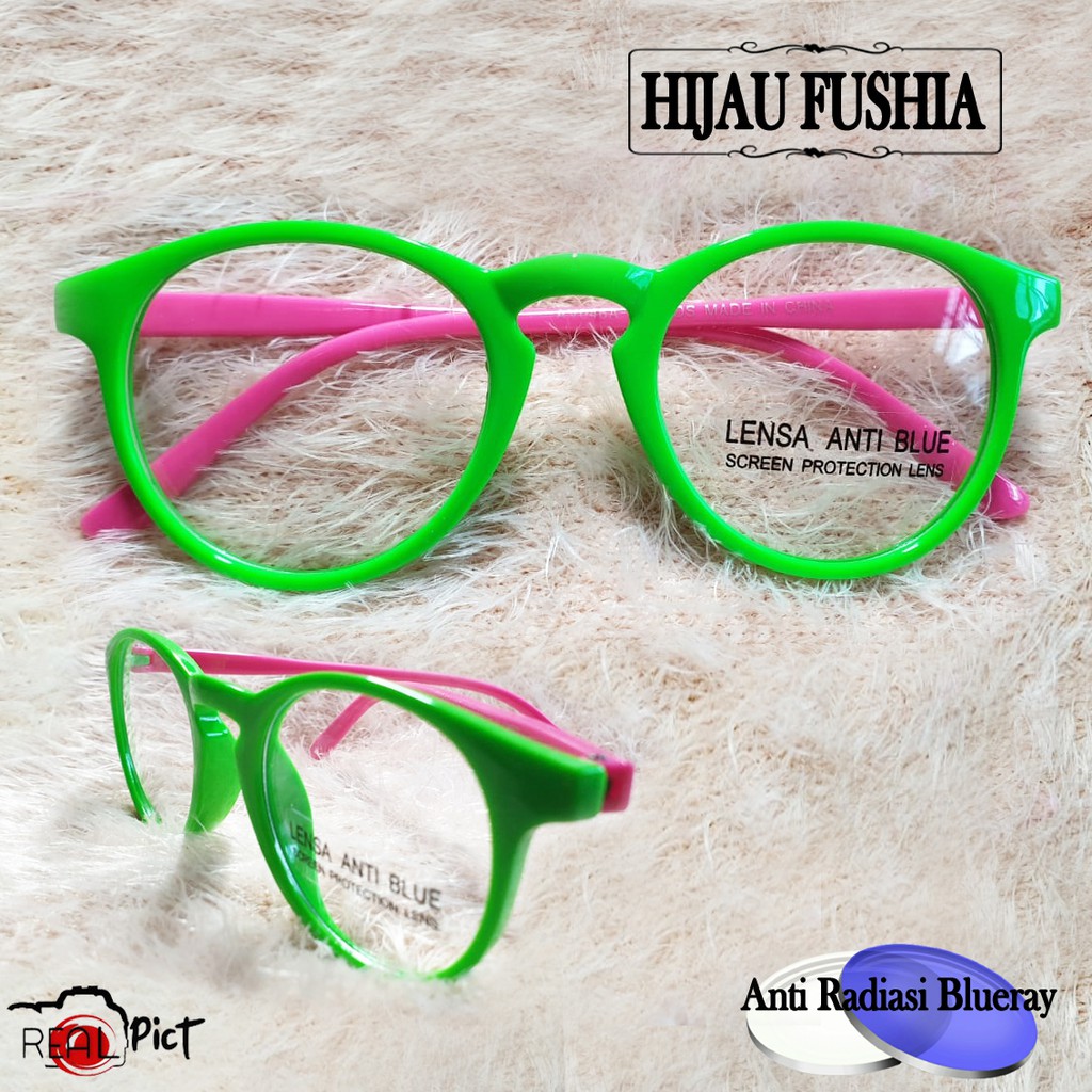 Kacamata Anak Anti Radiasi Blue Ray (Design Korea) Laki-laki &amp; Perempuan Kacamata Komputer Glasses