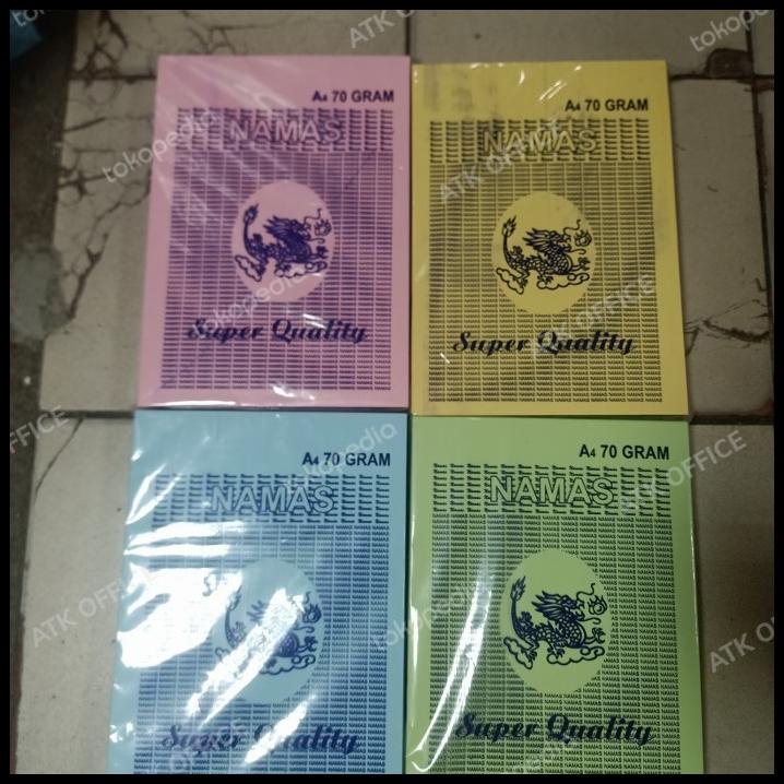 

Kertas Hvs Warna A4 70 Gram Kertas Warna Namas