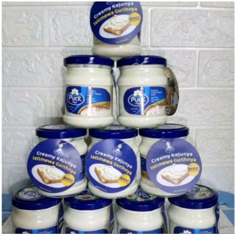 Puck Cream Cheese Spread Keju Oles Arab 240gram dan 140 gr