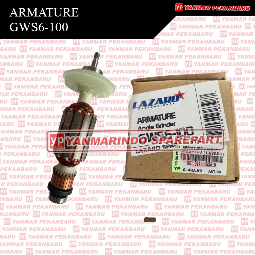 Armature bosch gerinda GWS6-100