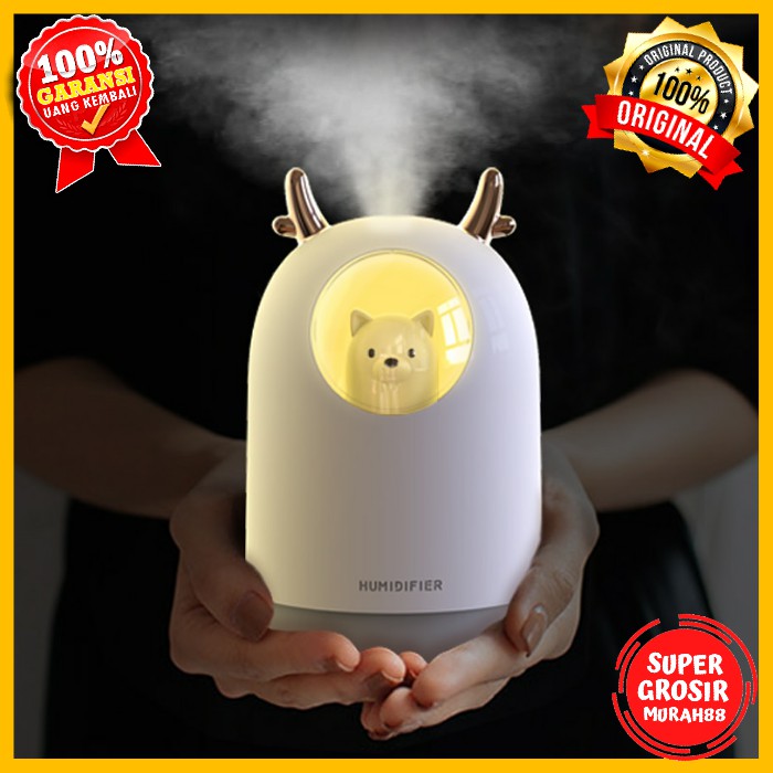 Humidifier Pet Ultrasonic RGB Aroma Essential Oil Diffuser 300ml