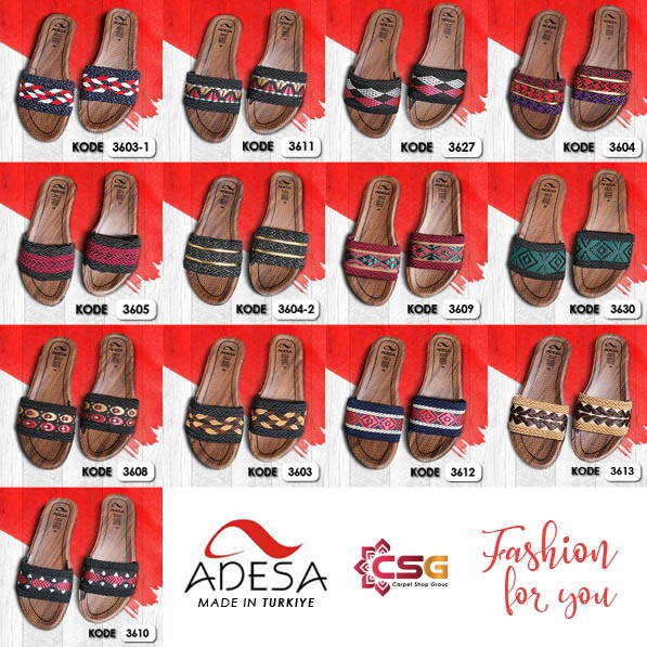  Carpet Shop Group ADESA  PROMO Sandal  Turkiye RANDOM 