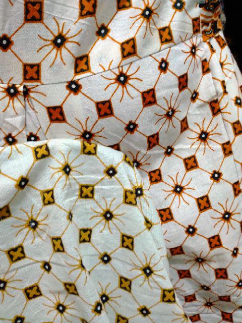 (couple Keluarga) Batik Couple Keluarga Ayah Ibu & Anak Motif Wayang