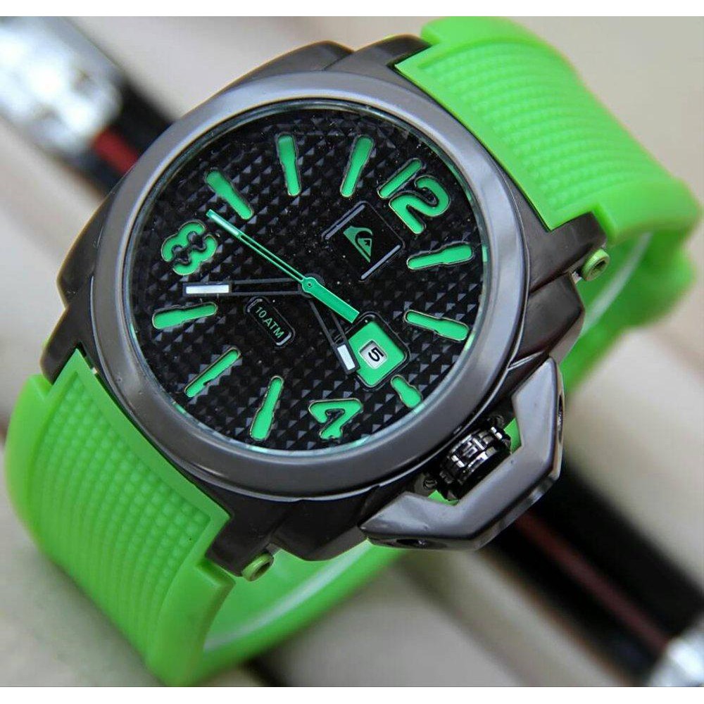 Dijual JAM TANGAN QUICKSILVER LANAI HIJAU MUDA Berkualitas