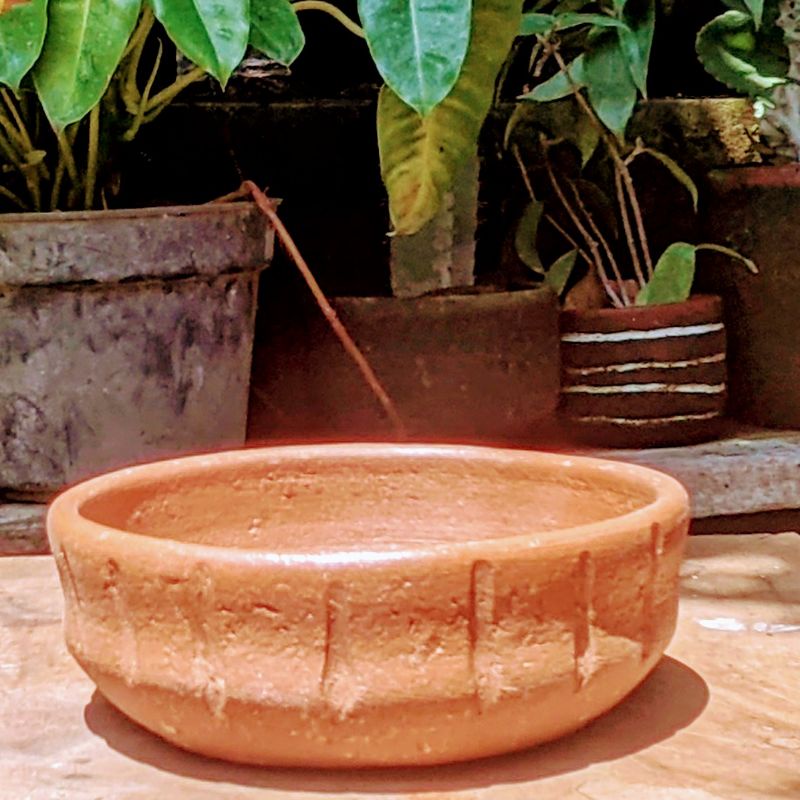 Tatakan Pot Tanaman Kaktus Sekulen Teracota Terracota Tanah Liat Gerabah Besar Murah Garis