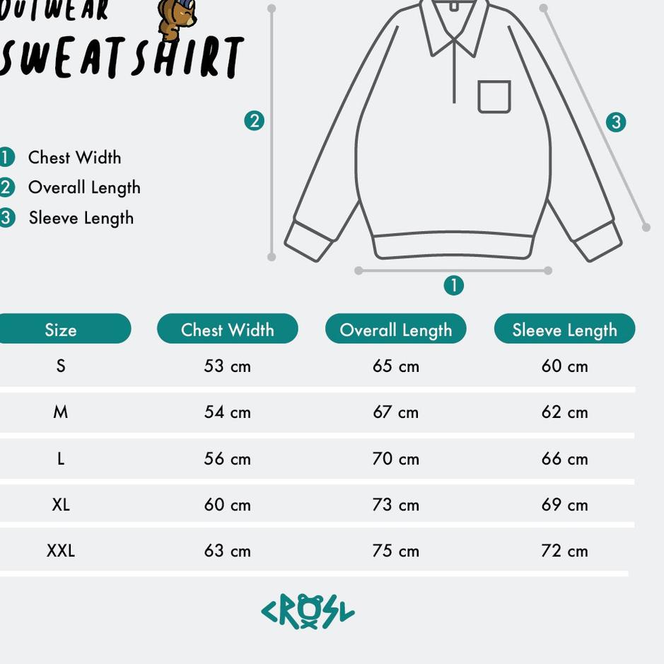 Jangan Ketinggalan order..  CRSL Chilo Polonian Sweatshirt | Green