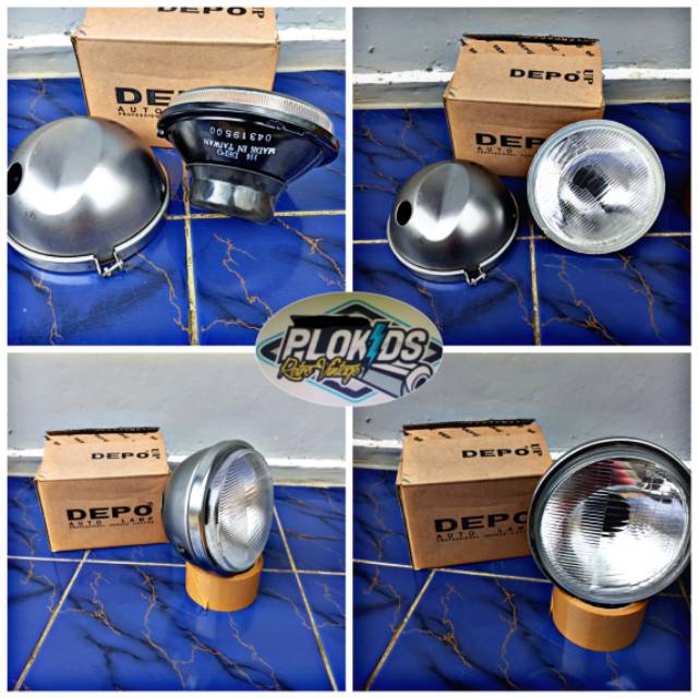 Lampu cb Gl mp - lampu L2G set Reflektor Depo -  Batok L2G