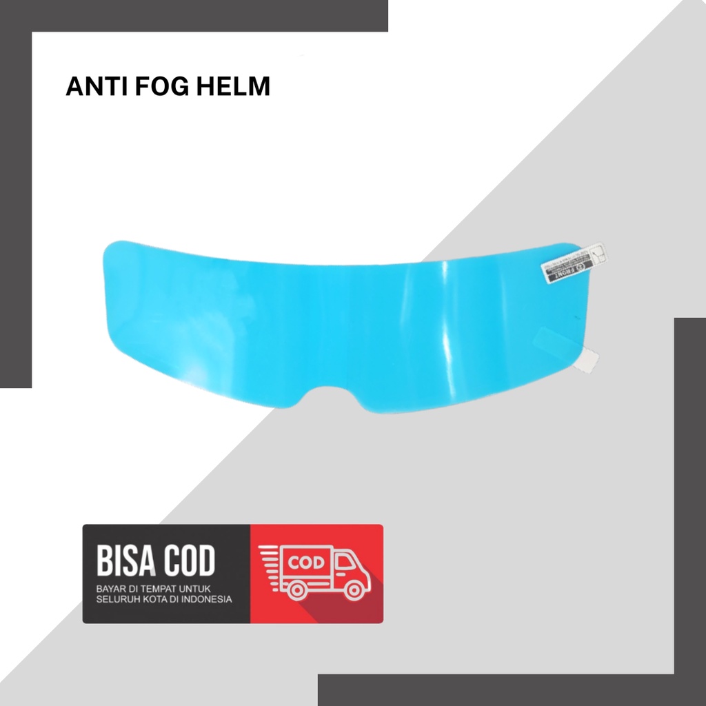 Anti Fog Visor Kaca Helm Motor Stiker Anti Air Hujan Sticker Anti Embun Dan Kabut