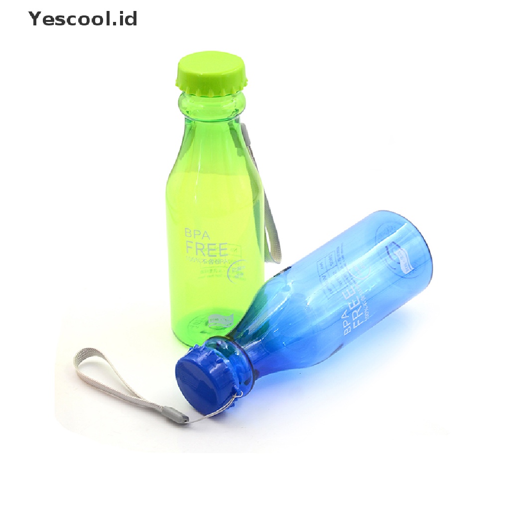 Botol Air Portabel Bahan Plastik Bebas bpa Anti Bocor Ukuran 500ml Untuk travel