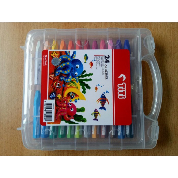 

Pastel Titi Krayon Minyak 24 Warna / Crayon 24 Colors Oil Pastels