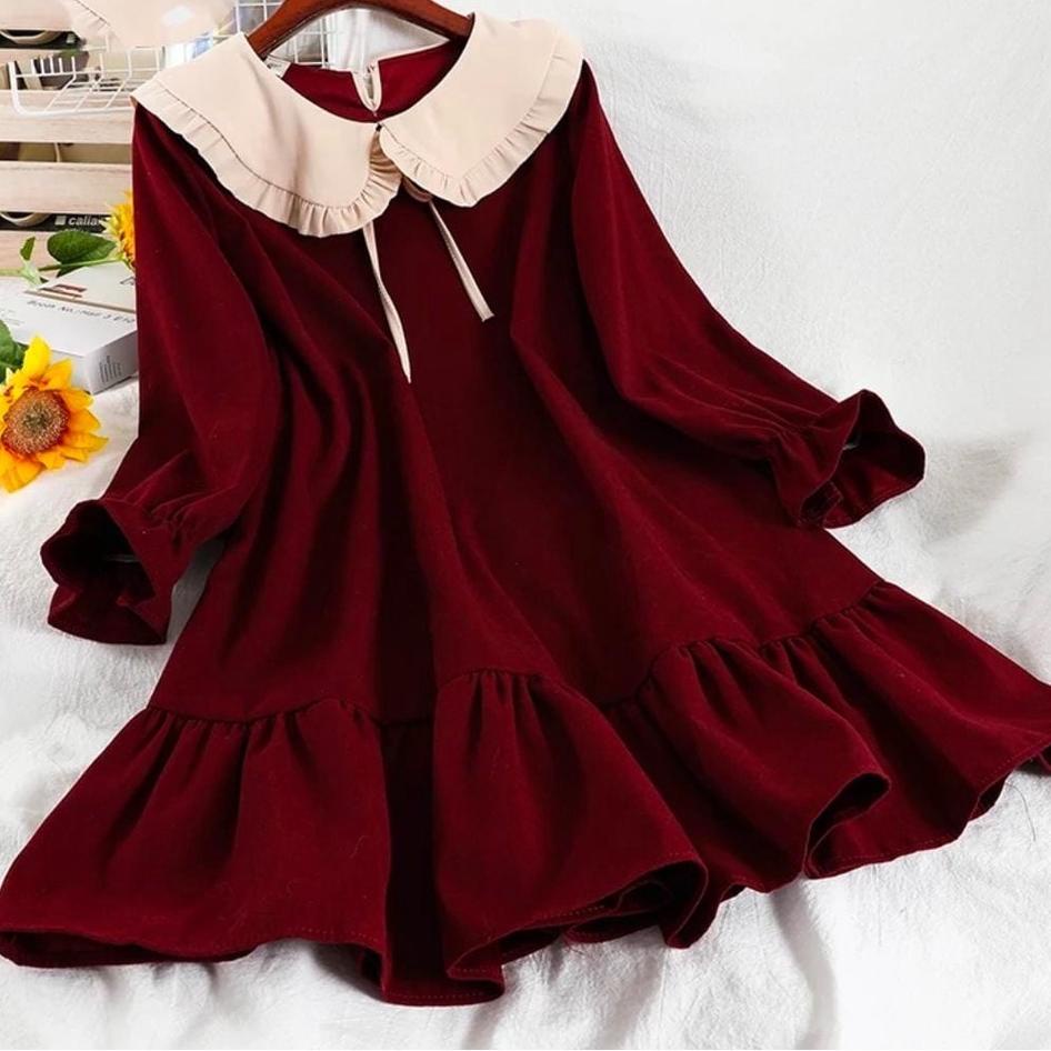 Paling Dicari.. Molly Long Tunik - Size M L XL XXL 3XL 4XL/5L - Tunik Jumbo - Baju Jumbo - Tunik Kor