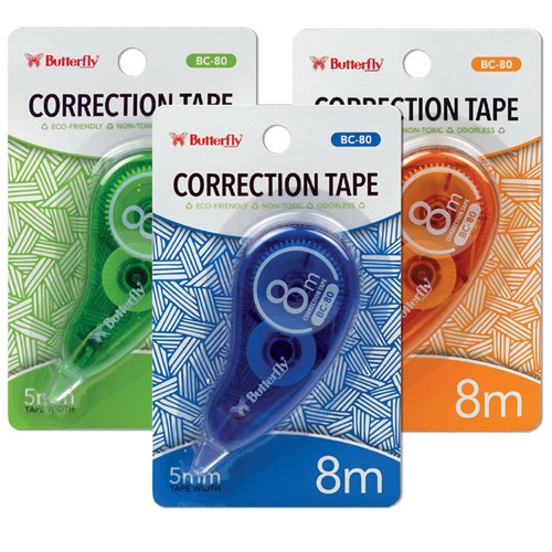 

MyC Correction Tape Pita Koreksi Butterfly BC-80 original