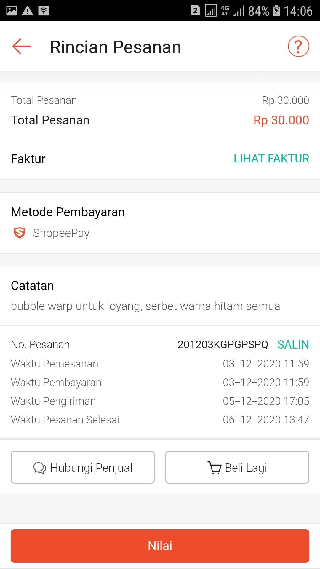 Serbet Kartun Warna.