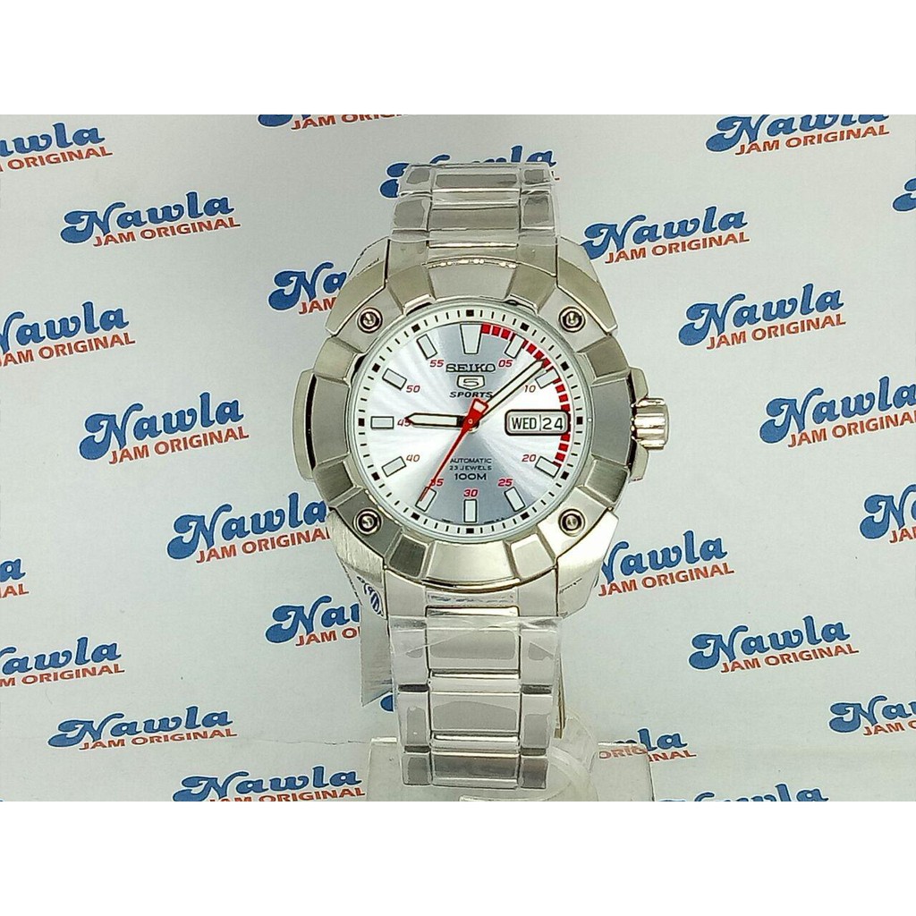 Seiko 5 Sport SNZG19K1 Silver Dial | Jam Tangan Pria SNZG19