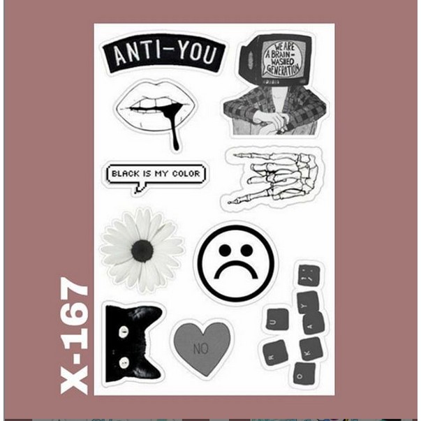 

STIKER TUMBLR X-167