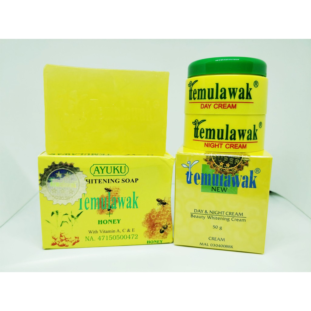 PAKET CREAM TEMULAWAK ORIGINAL & SABUN AYUKU BPOM  Shopee 