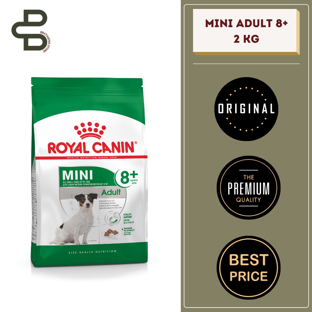ROYAL CANIN MINI ADULT 8+ 2 KG FRESHPACK