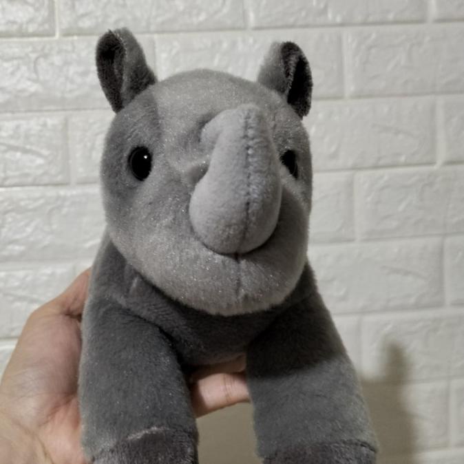 Boneka Badak Bercula Satu