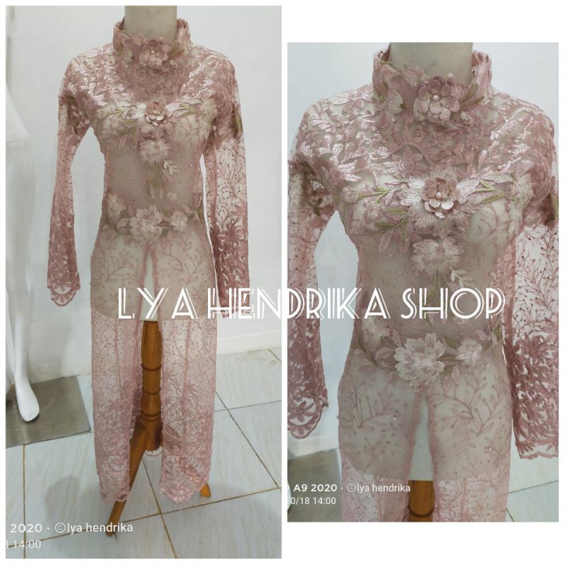 kebaya akad tile akar