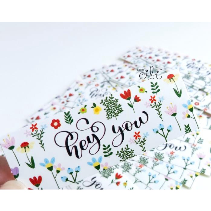 

(Sn024) Stiker Mini Hey You Hot!!!R33E