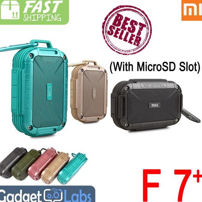 Xiaomi MiFa F7 Bluetooth Portable Speaker Original - Garansi - Biru Muda