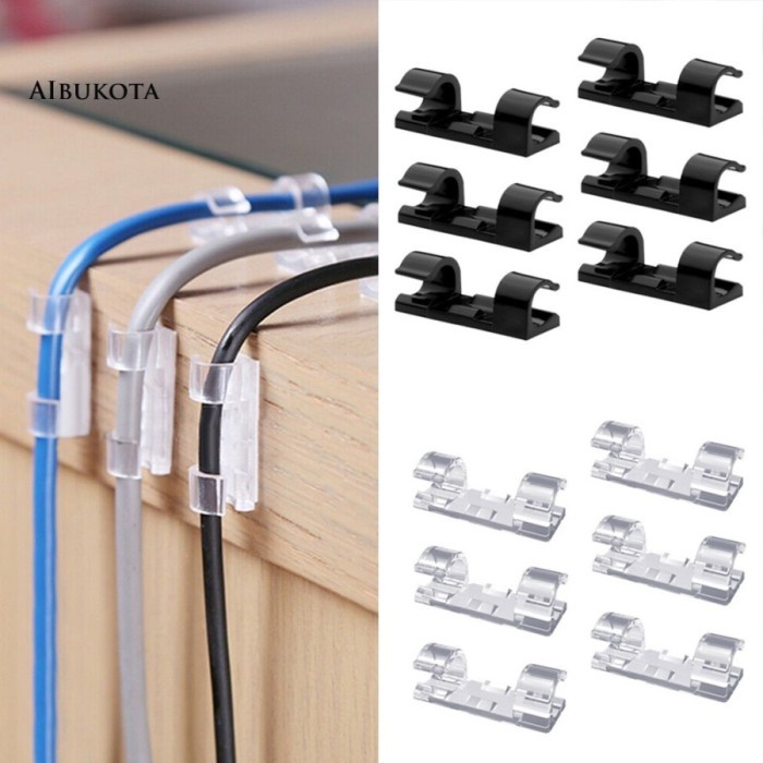 QUALITY ready stock instant gosend grab SET Scuvo Cable Clipper ISI 40 pcs