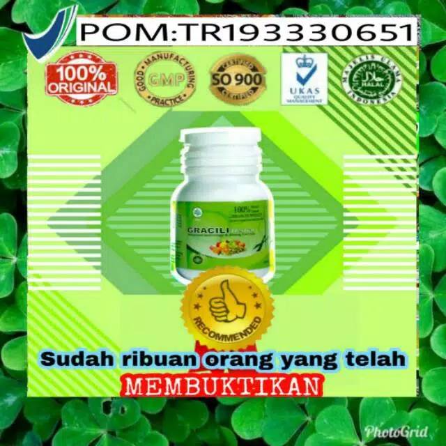 Gracili Herbal Asli Original Pelangsing Alami Obat Diet Alami