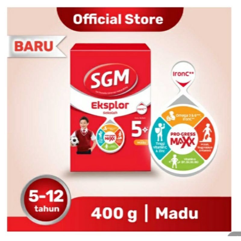 

SGM 5+ 5 plus madu 400gr