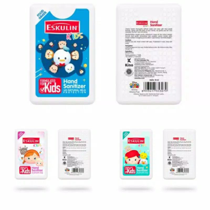 Eskulin Hand Sanitizer Tsum Tsum