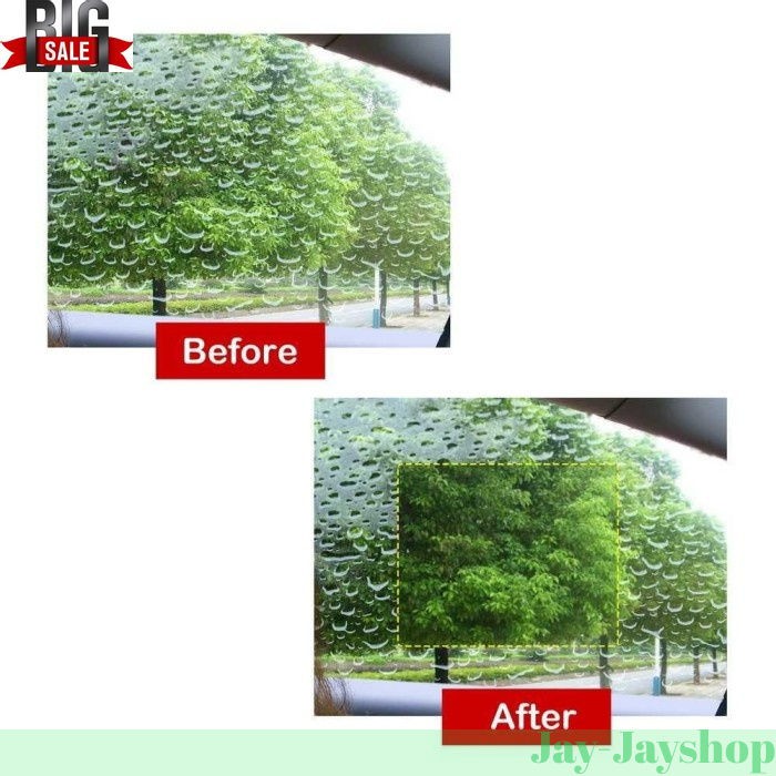 Sticker Anti Fog Spion Mobil Waterproof Film 20x16cm 2PCS PROMO