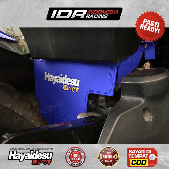 Hayaidesu Mudflap Yamaha Lexi 125 Mud Flap Guard Karet Penahan Lumpur Motor Premium