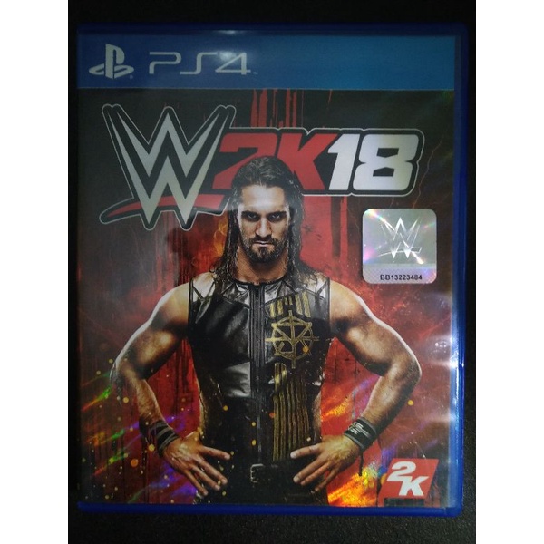 BD PS4 WWE 2K18 Reg 3 Kaset PS 4 wwe2k18 ww2k18 w2k18 w 2k 18 w2k game games