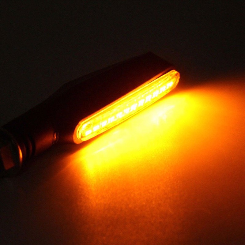 [Lampu Mobil]1Pc Lampu LED Indikator Sein Universal untuk Motor