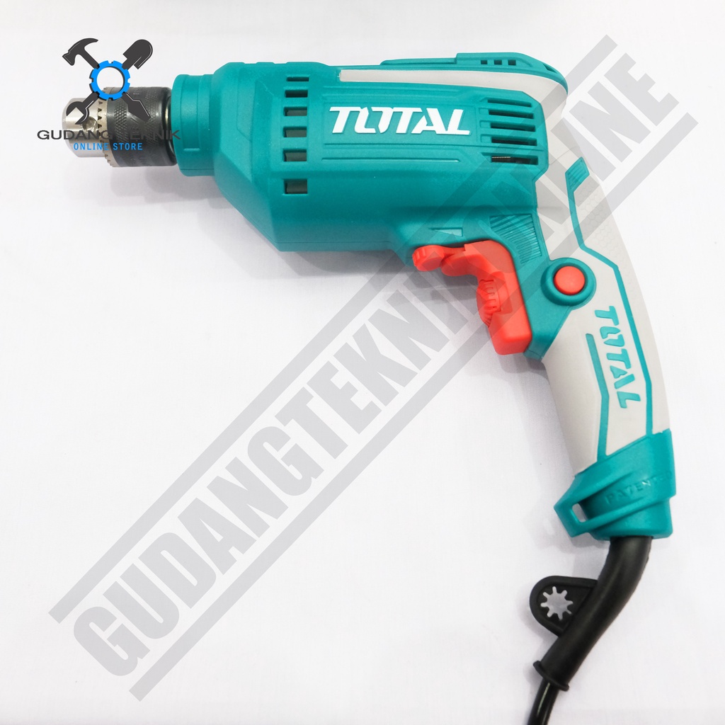 Mesin Bor 10mm TOTAL TD2051026 / Elektrik Drill TD 2051026 - Bor Tangan Listik TOTAL