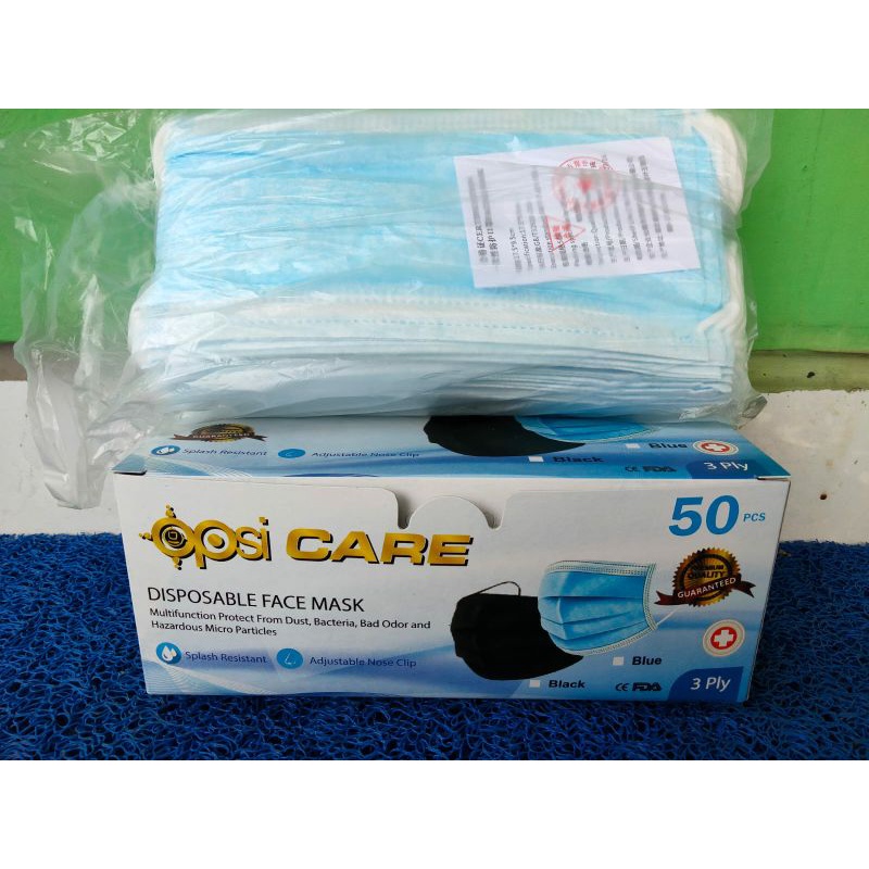 Masker Cantol Biru Opsi care isi 50pc/box