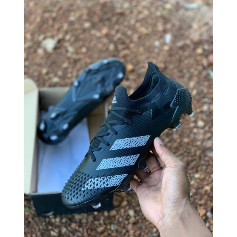 Adidas Predator Mutator 20.1 Low Core Black Solid Grey