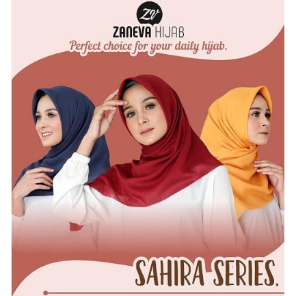 Sahira Hijab Polos Laser Cutting