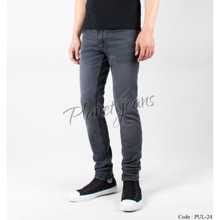 Celana Jeans Pria Branded EXPRESS Original Rocco Slim fit Skinny leg Stretch murah sisa ekspor 11STC